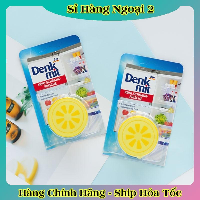 Sáp khử mùi tủ lạnh Denkmit hương chanh