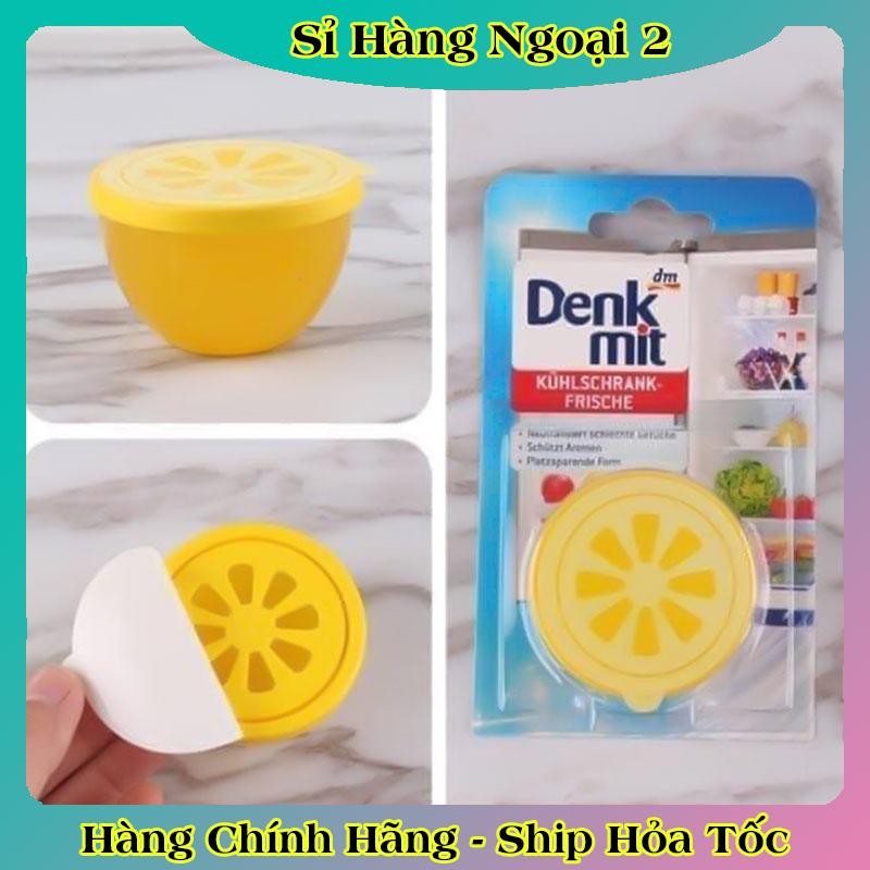 Sáp khử mùi tủ lạnh Denkmit hương chanh