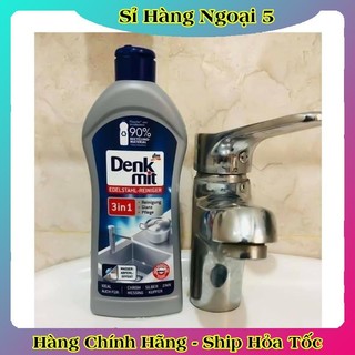 [DATE MỚI NHẤT] Tẩy cặn canxi, đánh bóng đồ inox Denkmit Đức 300ml