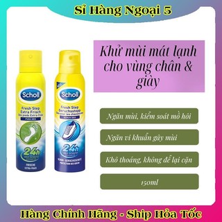 [DATE MỚI NHẤT] Xịt khử mùi hôi chân và giày Scholl date mới nhất –Nội địa Đức
