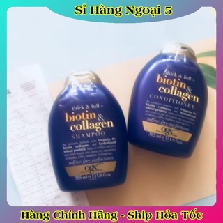 [auth] Dầu gội và xả chống rụng tóc Biotin & Collagen Đức- 385ml Đủ Bill [Hot]
