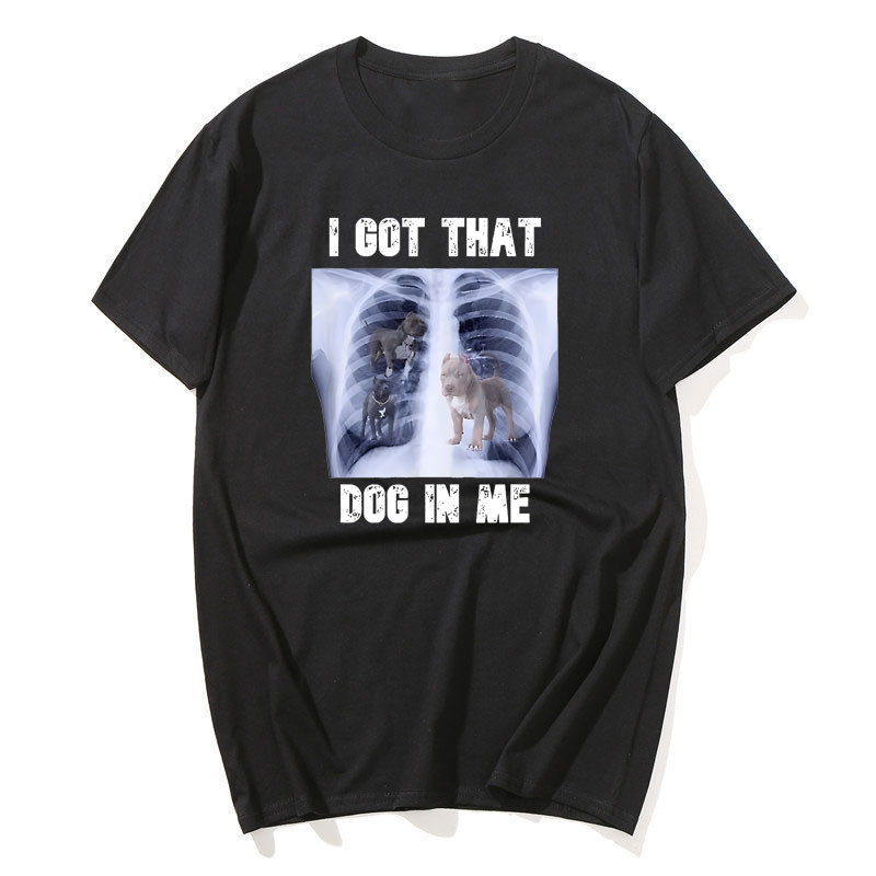 Tôi Có Con Chó Đó Trong Tôi Áo Thời Trang Nam Thẩm Mỹ Ngộ nghĩnh Pháp Bulldog Áo Thun Unisex Chất Lượng Cao Vintage Cotton Tee Áo Sơ Mi