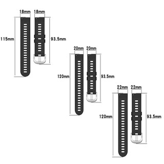 Dành Cho Garmin Venu 4 4s 3 3s 2s / Sq 2 / 165 245 645 570 970 255 255 255S 265 265 265S / Vivoactive 3 4 5 6 4s Dây Đeo 18mm 20mm 22mm Dây Silicon Thể Thao