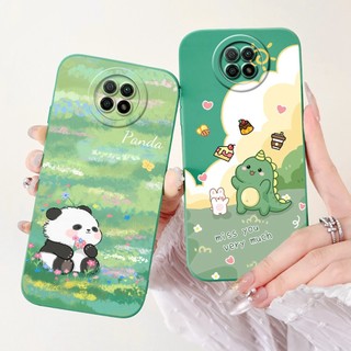 Ốp Lưng Xiaomi Redmi Note 9T/Note 9 5G Gấu Trúc Phi Hành Gia Dễ Thương Bảo Vệ Camera