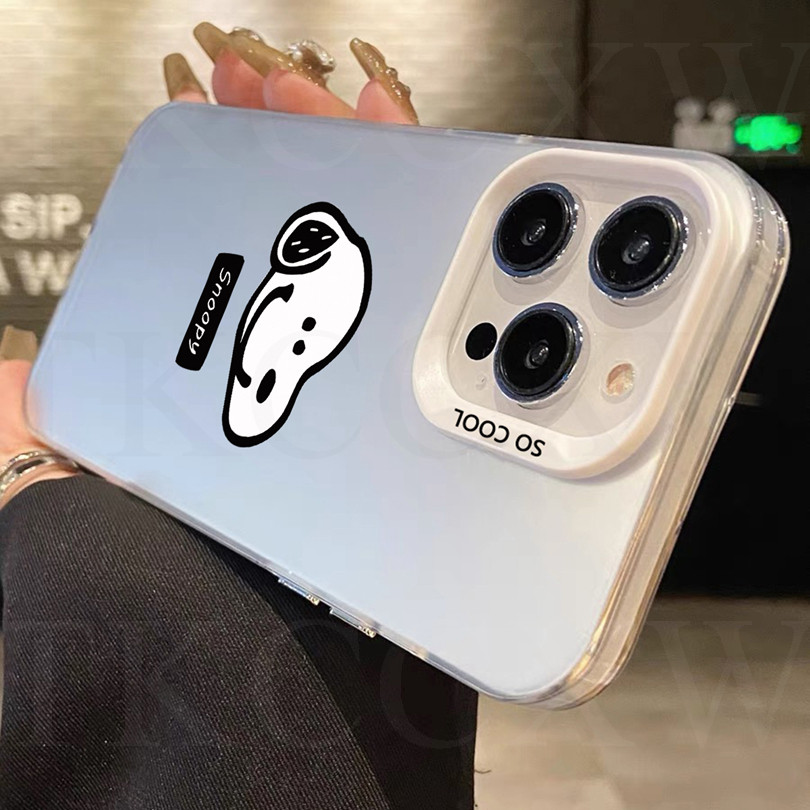 Ốp điện thoại mờ Snoopy Charlie Brown cho Samsung Galaxy S10 S20 S21 S22 S23 S24 Plus Ultra S21 S23 FE Note 20 Ultra Note 9 Ốp lưng chống sốc cao cấp