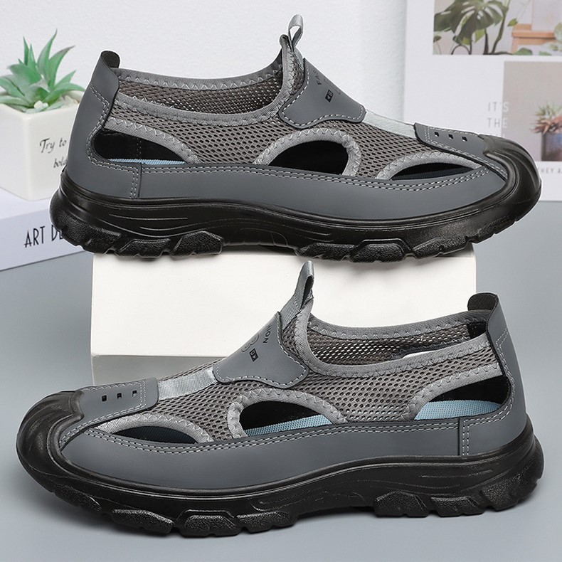 Giày Sandal Nam Phẳng Thoáng Khí Dễ Chịu