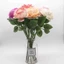 PWSSEND 10 Chiếc Hoa Dính Thanh, Trang Trí Nhà 33cm Thân Hoa Giả, Phụ Kiện Làm Vườn Thủ Công Nhựa DIY Hoa Hồng Hoa Đầu Trang Trí