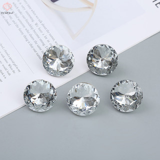 [Pcwkkef] 10 Nút Kim Cương Giả Pha Lê 20 Mm Phù Hợp Cho Ghế Sofa Đầu Tủ Đồ Nội Thất Túi Khóa DIY Trang Trí Mới