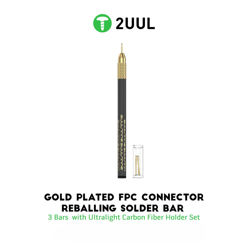 2UUL SC98 Mạ Vàng FPC Kết Nối Reballing Thanh Hàn Cho Điện Thoại Di Động PCB Bảo Trì Nhanh Tinning Sợi Carbon Bộ Giá Đỡ
