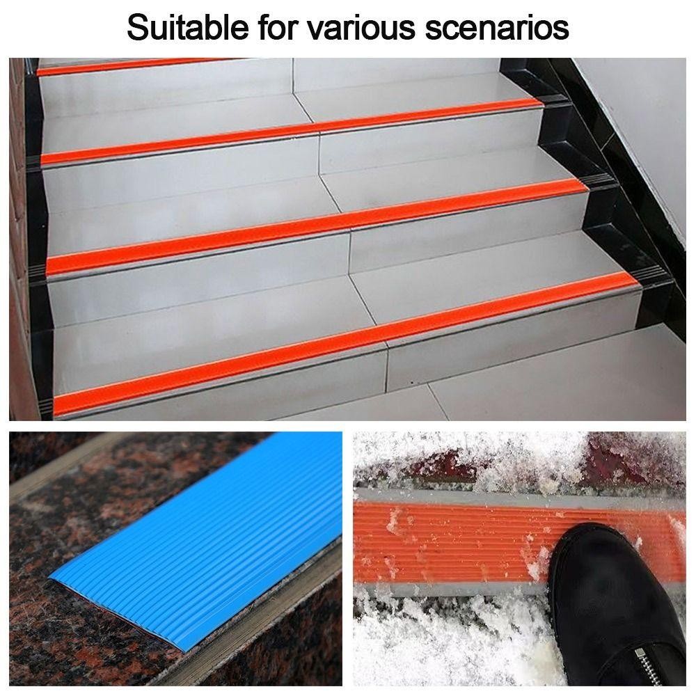 [Giao hàng từ Việt Nam] Dải cầu thang chống trượt NORDICLIFE, Dải cầu thang PVC tự dính, Tấm lót thảm Thảm bảo vệ bước chống trượt Mẫu giáo