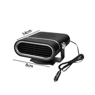 Quạt sưởi ô tô CHEESELY, Quạt sưởi điện di động 150W, Demister tiện lợi 2 trong 1 bền bỉ