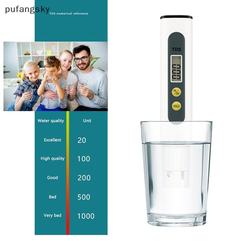 Pusky 0,01 Tds Ec PH Meter cho Bút kiểm tra PH kỹ thuật số chất lượng nước với phạm vi 0-14 PH VN