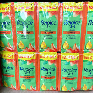 Combo 48 Gói Dầu GỘI Rejoice Siêu Mềm Mượt 3in1
