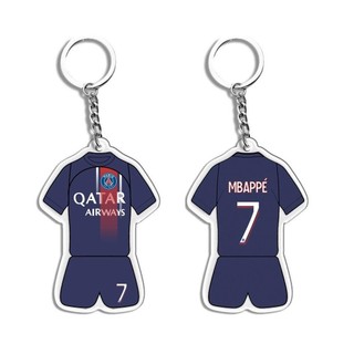 Móc Khóa Hai Mặt Hình Ngôi Sao Bóng Đá Messi Ronaldo Peripheral Mbappe Neymar