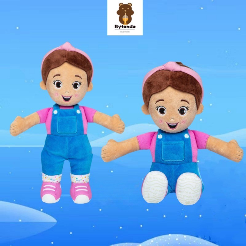Kawaii Ms Rachel Đồ Chơi Sang Trọng Sáng Tạo Ms Rachel Búp Bê Sang Trọng Có Thể Tạo Âm Thanh Vui Nhộn Hát Rachel Cotton Búp Bê Mềm Mại Cho Bé Đồ Chơi Làm Dịu Trẻ Em Giảng Dạy Búp Bê Trẻ Em Quà Tặng Giáng Sinh