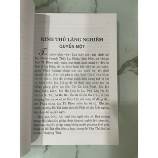 Sách - Kinh Lăng Nghiêm - HT Thích Duy Lực