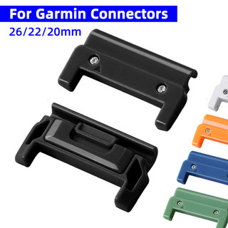 Bộ chuyển đổi nhựa phù hợp nhanh 26mm 22mm 20mm cho Garmin Fenix 5s / 5 / 5X / 5XPlus / 6s / 6 / 6X Pro / 7 / 7x / Forerunner945 Đồng hồ Easyfit Buckle Connector Nam Nữ Phụ kiện đồng hồ thể thao