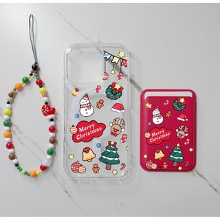 3 Vỏ họa tiết tuần lộc hoạt hình Giáng sinh Thích hợp cho Iphone 11promax 16pro 16promax X XR XSMAX 12 13 14 15 pro max Vỏ nữ 14promax 15plus