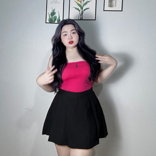 Chân váy xếp ly Bigsize nữ, Chân váy big size phong cách trẻ trung xinh xắn CV10