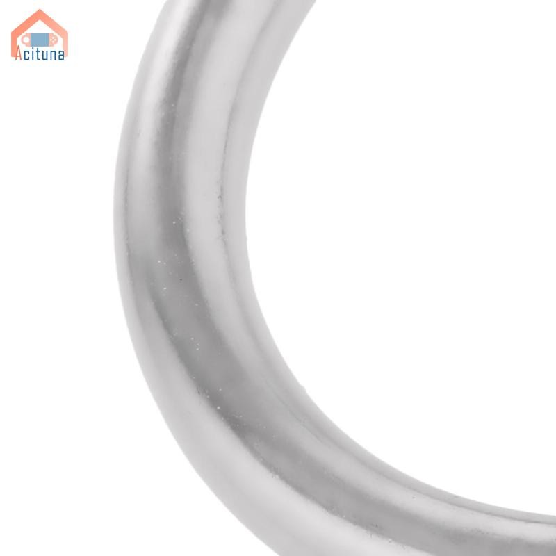 2 Cái / bộ Cường Lực Cao Bền Hàng Hải Thép Không Gỉ 304 Hàn Nhẫn Đánh Bóng Thuyền Giàn Khoan Phần Cứng Đường Kính 25 / 35 / 45 / 60 Mm