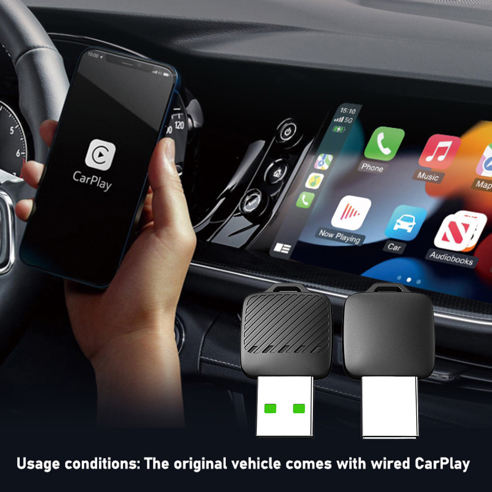 Không dây CarPlays Dongle Plug Play Bộ chuyển đổi Dongle đa năng cho xe tải tự động