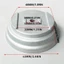 AMBU 2 Chiếc Dây Cỏ Tông Đơ Đầu Lưỡi Đế, Đế Lưỡi Cắt Cỏ Có Thể Điều Chỉnh Có Thể Tháo Rời, Hợp Kim Nhôm Thiết Thực 755 Động Cơ Đa Năng Di Động Tông Đơ Dụng Cụ Làm Xanh Một Phần