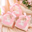 Hộp đựng quà H60 nơ lụa sang trọng kẹo cưới bánh chocolate tặng khách hàng, hội nghị 8/3