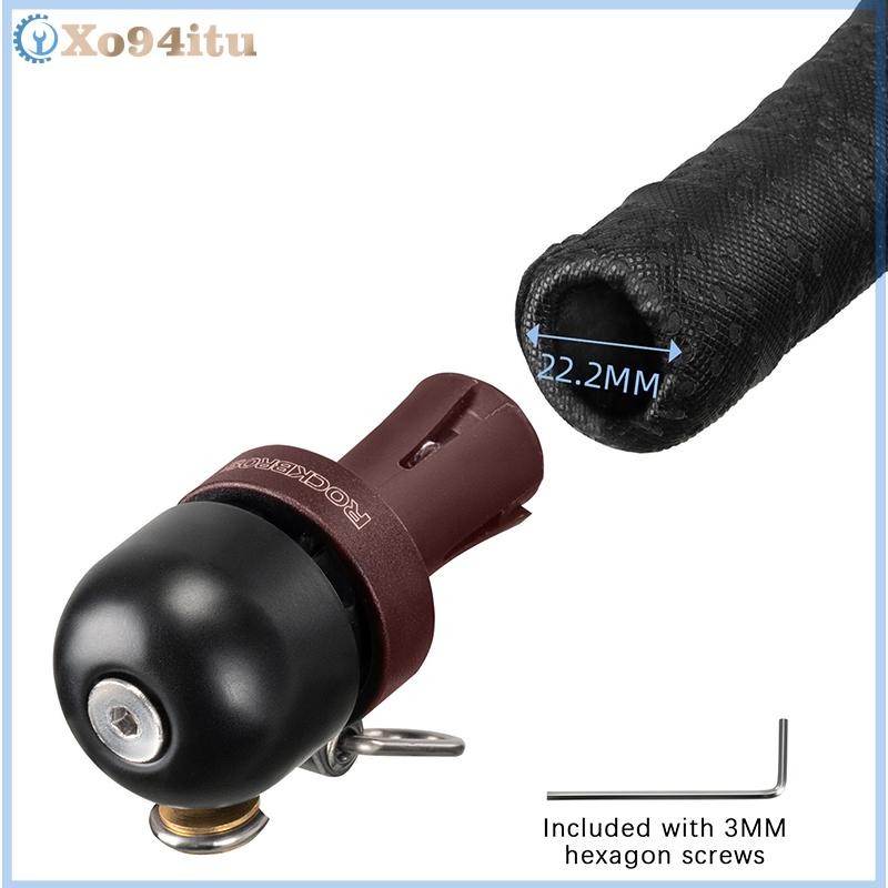 XOITU 1 Hợp Kim Nhôm Xe Đạp Tay Lái Loại Cắm 80dB Siêu To Báo Động An Toàn Sắc Nét Vòng Sừng Phụ Kiện Đi Xe Đạp VN