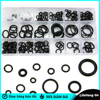 Hộp 200 gioăng cao su chữ O – Ron oring đa kích thước thay thế sen vòi, dây xịt