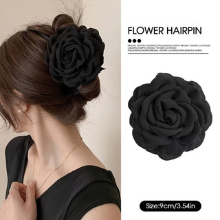 Vuốt tóc barrettes hoa trang trí phong cách đơn giản, phù hợp dùng hàng ngày cho nữ và bé gái