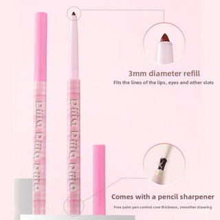 DIJIA Lipliner Màu Khỏa Thân Lip Liner Lip Liner Lip Liner Bút Chì Ánh Sáng Cao Sửa Chữa Mặt Chống Thấm Nước Bền Sinh Viên Giá Rẻ Môi Lót