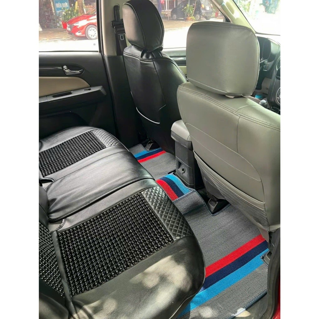 Rối lót sàn ô tô sợi cước cắt theo phom-Toyota Wigo, Yaris, Raize- Cắt may viền theo Form xe