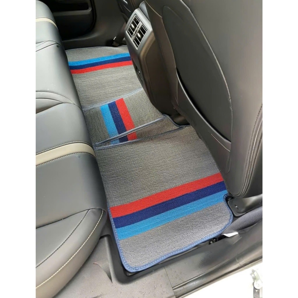 [THẢM CẮT MAY THEO XE - Thảm xe Santafe ] Thảm lót sàn cước May viền