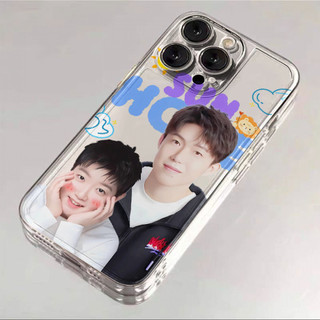 Ốp điện thoại Champion Sasha và Big Head cho iPhone 11, / 16 12 / 13 / 14 / 15pro Max, cá tính sáng tạo thú vị. Vỏ trong suốt, chống thấm nước, chống sốc, vỏ bảo vệ