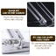 Giá Đỡ Sách , Giá Kê Sách Đế Xoay 360 Độ, Đỡ Điện Thoại, Ipad, Bảng Vẽ Có Kẹp Sách Bằng Gỗ, Thép Carbon