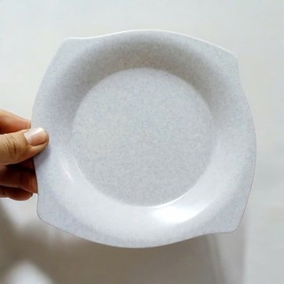 ĐĨA NHỰA PHÍP VUÔNG NHỰA MELAMINE 4 SIZE SANG TRỌNG, AN TOÀN, SIÊU BỀN - Kim Hùng