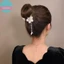 Sund Camellia sel Ngọc Trai Đuôi Ngựa Kẹp Tóc Cố Định Vuốt Nữ Bun Barrettes Kẹp Tóc Phụ Kiện Tóc Mũ VN