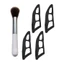 Li 1-4 Chiếc Bút Kẻ Mắt Stencils Đầu Có Cánh Đa Năng Mascara Lá Chắn Bàn Chải Trang Điểm Cho Mèo Hoàn Hảo Dụng Cụ Trang Điểm Mắt