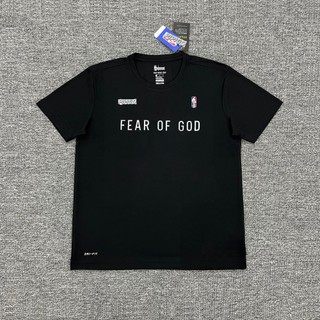 Bộ đồ tập bóng rổ EYBL Fear of God - Áo thun thể thao khô nhanh, thoáng khí