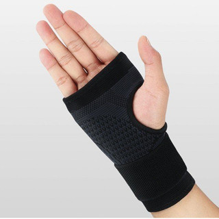 [1 CÁI] Găng Tay Dệt Xỏ Ngón HN4 găng tay Bảo Vệ Cổ Tay thegioidotap