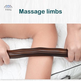 ELBBKG 1 Massage Guasha Cạo Gậy Dụng Cụ Lưng Vai Cổ Eo Chân Massage Dụng Cụ Gỗ Tự Nhiên Nhanh Gua Sha Mới