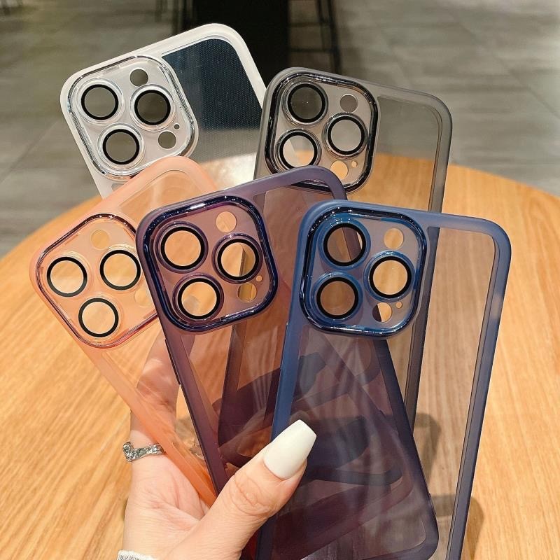 Ốp Điện Thoại Trong Suốt Cho Redmi Note 11 SE 11s 10 10s 9 Pro China Max 9s 8 Pro+ 5G 4G 2025 Bảo Vệ Ống Kính Mềm Siêu Mỏng Chống Trầy Xước Vỏ Điện Thoại
