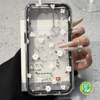 Ốp Điện Thoại 2 Trong 1 Cho Redmi Turbo 4 Pro 3 A4 A3 Pro 5G 4G Vỏ Sang Trọng Dễ Thương Hoa Thanh Lịch Trong Suốt Chống Rơi Vỏ Mềm