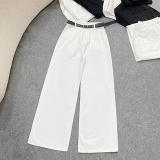 Quần Kaki Nữ Bigsize Dáng Suông Cạp Cao Lưng Thun Co Giãn Form Rộng Đứng Dáng Đẹp Q563