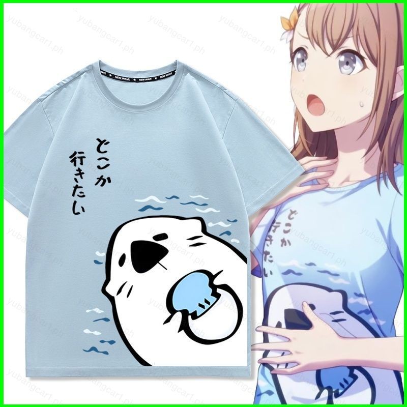 Áo thun anime YB1 Project Sekai - HANASATO MINORI, màu sắc rực rỡ, tay ngắn