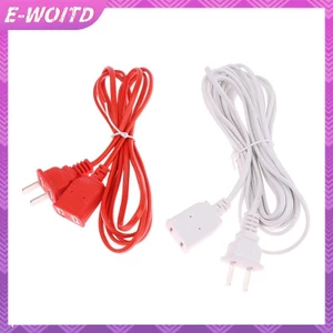 E-WOITD 1.5 / 2 / 2.5 / 4M Dây Nguồn Nối Dài Nam Dây Nối Dài 2 Pin Có Nút Bật / Tắt Dây Cáp HNVN