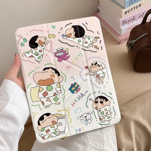 Bảo vệ cho vỏ ipad Gen5 / 6 thế hệ thứ 10 Mini 7 air13 pro 12.9 Gen7 Gen8 Gen9 2025 A16 gen11th Air5 M2 M3 Air6 Air7 pro11 Vỏ máy tính bảng gấp chữ Y dễ thương
