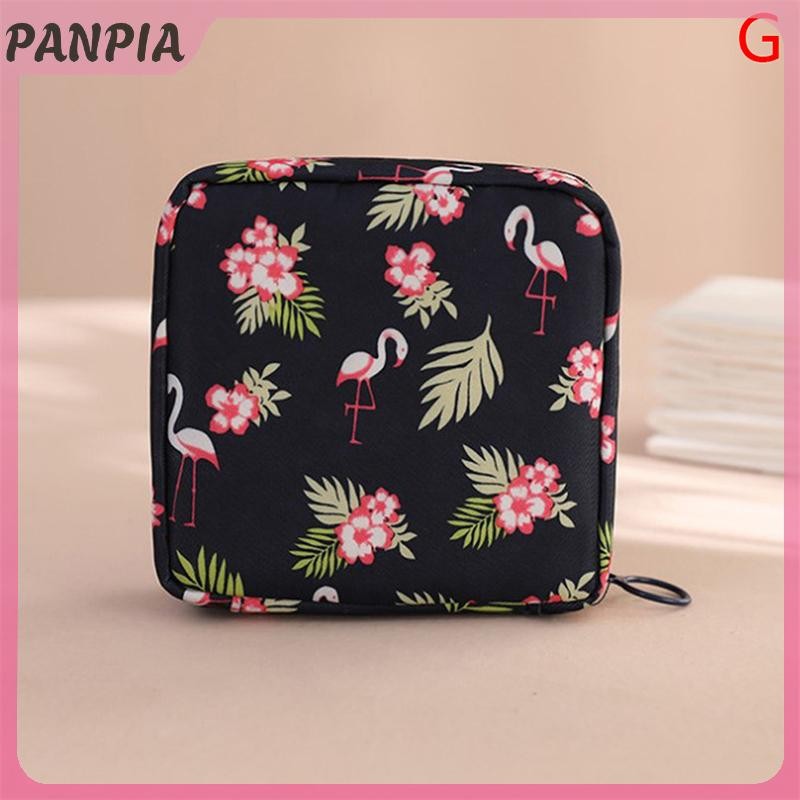 PANPIA-Nữ Băng Vệ Sinh Túi Bảo Quản Di Động Cotton Miếng Lót Túi Đựng Mỹ Phẩm Bé Gái Du Lịch Túi Trang Điểm Tampon Người Tổ Chức