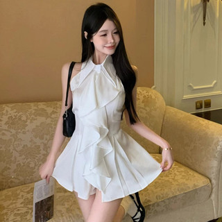 Áo sơ mi không tay nữ phong cách Pháp, dáng slim-fit, phù hợp mùa hè