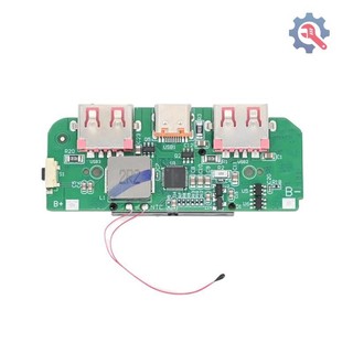 [AT] 1 Bộ Chuyển Đổi Sạc Nhanh Hai Chiều Mô Đun Nguồn Điện Di Động DIY Bo Mạch Chủ Nguồn Có Màn Hình Type-c USB 22,5W TH